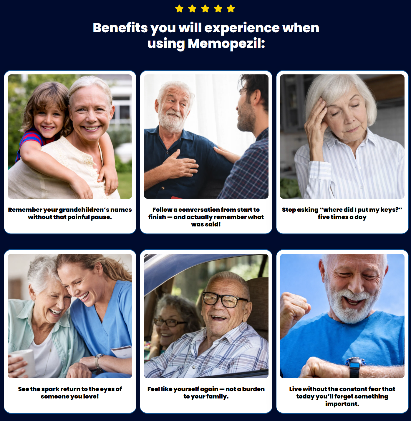 Memopezil benefits
