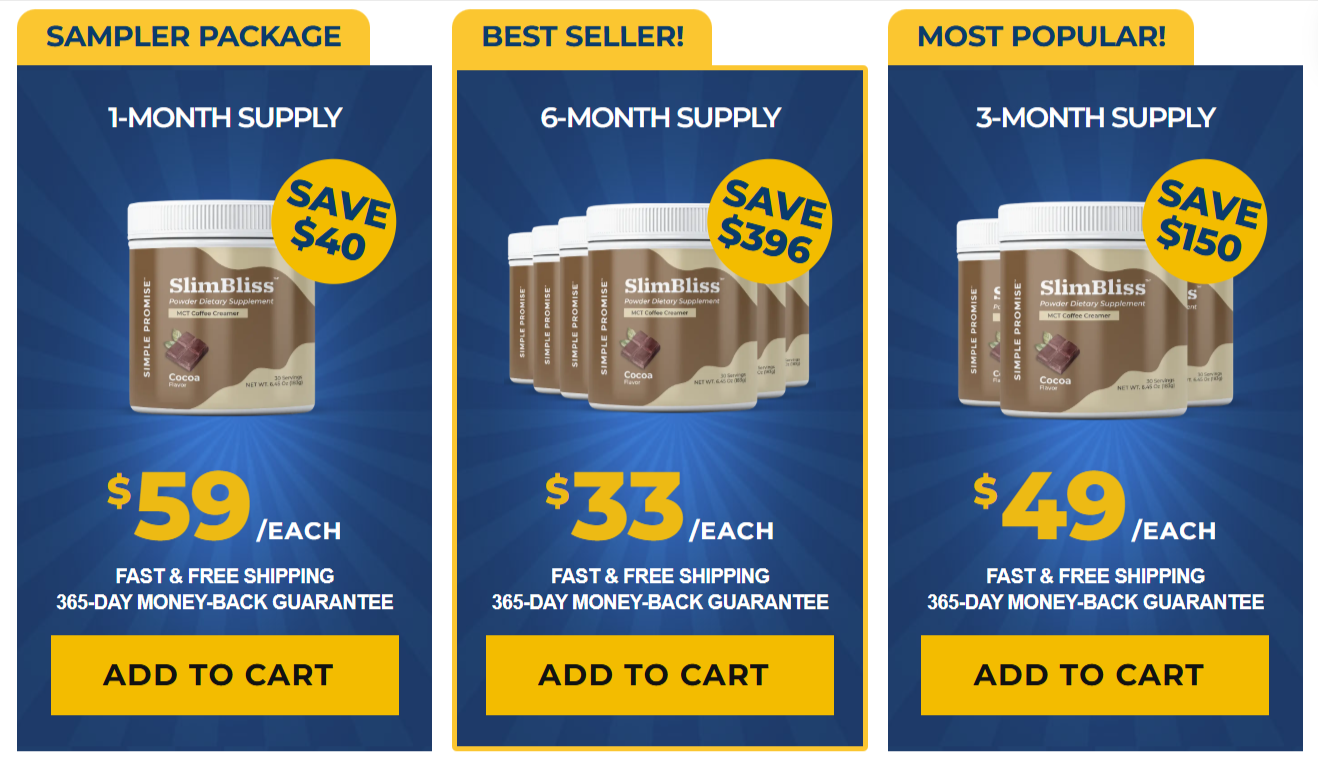 Slimbliss price